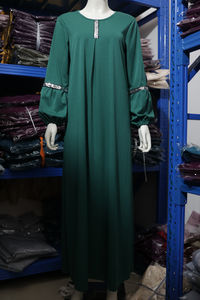 Abaya Modeste de Qualité Supérieure OEM pour Femmes Musulmanes – Robes Longues Bien Conçues Fournies par l'Usine – Abaya Fermée Modeste de Dubaï - Product Image 2