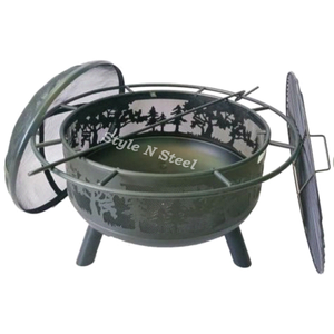 Peinture résistante à la chaleur, design autoportant, pour cuisson au charbon/au bois en extérieur et barbecue - Product Image 2