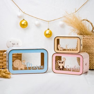 Delarchi HD57 Trẻ Em Của Khung Ảnh Bằng Gỗ Với Dập Nổi & Chết Cắt In Ấn 2-Màu Sắc Độc Đáo Handmade Món Quà Sinh Nhật - Product Image 2