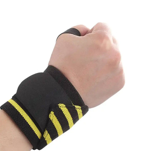 Customized Logo Support <b>Weight</b> <b>Lifting</b> Powerlifting Wrist Wrap Breathable Gym Fitness OEM Wholesale Rate Heavy Duty Fitness Gym - Product Image 4
