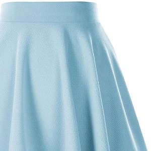 Falda Mini de Algodón Morado Natural con Cintura Personalizada, Plisada, Informal, de Verano, Lisa, para Mujer, con Forro de Seguridad Ecológico, Uniforme Escolar - Product Image 6