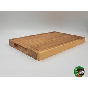 Planche à découper en bois massif épaisse pour la cuisine commerciale et domestique, bloc à découper en bois robuste pour la découpe de la viande - Product Image 2