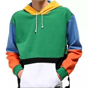 Sweat-shirts et hoodies 100% coton, épais, en molleton lourd, surdimensionnés, personnalisables avec logo, pour hommes - Product Image 1