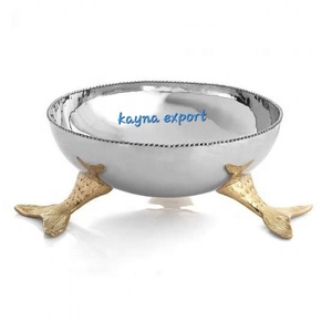 Support de Bol Métallique Doré de Luxe Moderne Écologique, Idéal pour Fruits, Salades, Hôtels, Mariages et Décorations Élégantes – Vente Flash - Product Image 6