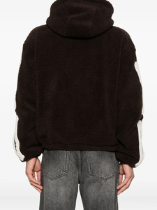 Sudadera con Capucha Personalizada con Logotipo, 100% Lana, Corte Holgado, Resistente al Viento, con Bolsillos, para Hombre, Cálida, de Invierno, Tejida, Informal, Estilo Urbano - Product Image 4