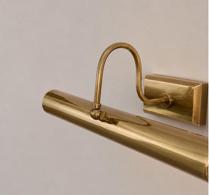 Luxury Raw Brass 15 Inch Solid Brass Picture <b>Light</b> Vintage Mid Century <b>Wall</b> Lamp Decorative Painting Display Lighting For Home - Product Image 6