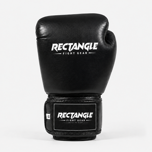 Customized Rectangle Boxing Sparring Gloves Cowhide Leather Hook Loop Closure Breathable Finger Slits Best Fighting Training - Product Image 6