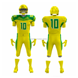 Custom American Football Uniforms Factory Price Full <b>Set</b> For Mens & Women Team Sports Gamewear Polyester Material - Product Image 6