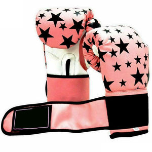 Guantes de Boxeo de Cuero Negro de Alta Calidad con Soporte para Muñeca, Impresión de Logotipo Personalizado, Venta al Por Mayor, OEM, Producto Personalizado para Artes Marciales Mixtas - Product Image 4