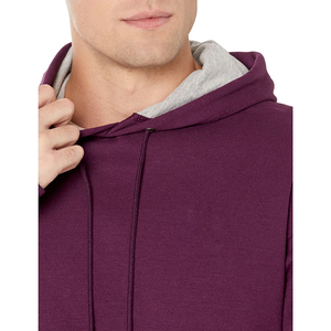 Clush Sports Sajjawal Zipper-Up Regular Fit 100% Cotton Fleece 400g Solid Eco-Friendly Windproof <b>Waterproof</b> Breathable Hoodie - Product Image 4