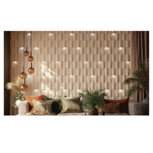 Hot Sale 12mm Modern 3D <b>Panel</b> Building Exterior/<b>Interior</b> <b>Wall</b> <b>Cladding</b> Flat Tile <b>Panel</b> for Bathroom Kitchen Gym - Product Image 2