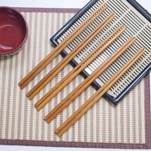 Palillos de Madera Natural Reutilizables, Aptos para Lavavajillas, Hechos a Mano, para Cocinar, Comer, Restaurantes y Hogar - Product Image 6