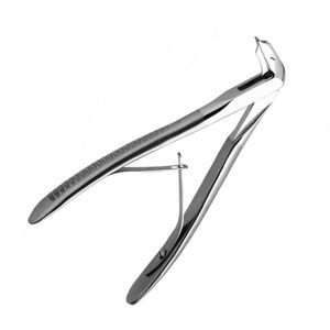Pince à couronne dentaire manuelle en acier inoxydable sur mesure et forceps d'extraction dentaire avec coussin de luxe par Grip Surgical - Product Image 1
