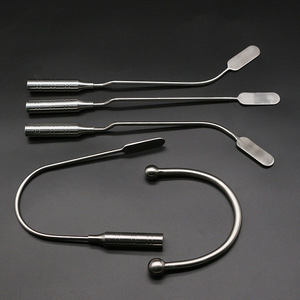 Meidisikang ENT Dissecteur mammaire, Instrument chirurgical, Type spatule droite/gauche en forme de U, Écarteur en forme de L, Séparateur thoracique - Product Image 3