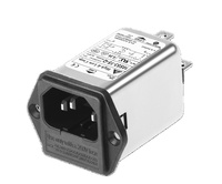 Haute qualité JEC Taiwan passe-bas électronique AC Power C14 entrée Emi filtre avec interrupteur fabriqué à Taiwan