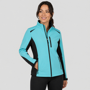 Premium <b>Women</b> Softshell <b>Jacket</b> Offering <b>Lightweight</b> Comfort Functional Details And Contemporary Styling For Versatile Outdoor - Product Image 5