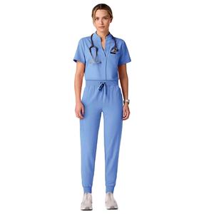 Uniforme Médico Ergonómico, Transpirable, de Mezcla de Algodón Reforzado, Elegante, Ajuste Profesional, para Hospital - Product Image 1