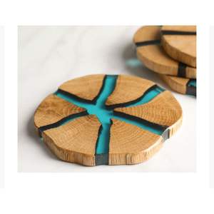 Posavasos Modernos y Elegantes de Resina y Madera, Manteles y Protectores de Mesa Modernos para un Diseño Interior con Estilo - Product Image 4