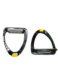 Étriers de sécurité pour chevaux à dégagement rapide, en aluminium, pour une stabilité accrue, design moderne, 4,75 pouces - Product Image 2