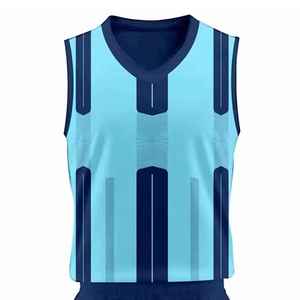 Camiseta Deportiva Corta con Cuello en V, Estampada, Uniforme de Voleibol, Secado Rápido, Poliéster, Unisex, Primavera/Verano, Equipación para Partidos de Club, Personalizable para Equipos - Product Image 3