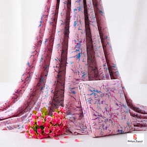 Tissu en velours imprimé multicolore de qualité supérieure, vêtements de mode de luxe, tissu d'ameublement pour la maison, OEM ODM, textile personnalisé - Product Image 1