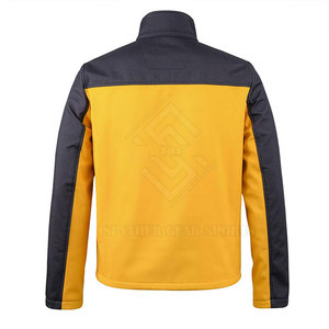 Chaqueta Softshell de Invierno para Hombre, de Alta Calidad, Cuello Alto Informal, Cierre Frontal con Cremallera, Logotipo, Hecha en Pakistán - Product Image 3