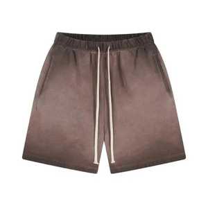 High-Quality sunfade wash <b>long</b> <b>shorts</b> for <b>mens</b> Custom Screen Printed Logo With cotton inside comfortable <b>Shorts</b> for <b>Men</b> - Product Image 1