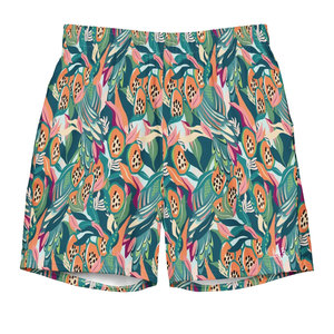 Shorts de bain mi-taille haute performance pour homme, en tissu respirant, écologique et à séchage rapide, pour activités aquatiques actives - Product Image 1