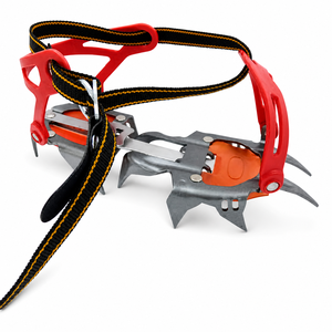 Crampons à neige en acier durables à 12 dents, version anti-dérapante pour la marche - Noir/Bleu Noir/Gris Certifiés CE pour l'hiver, l'automne et l'été - Product Image 3
