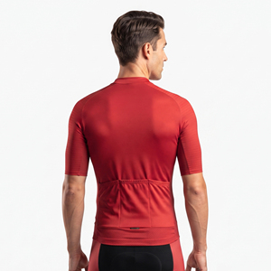 Custom Full Zip Road Bike Jersey Men's Compression <b>Cycling</b> Jersey Men's Sublimation Road Bike Jersey - Product Image 2