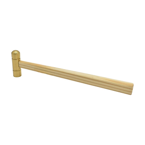 4oz Brass Hammer Flat And Dome FACE Head Solid Brass Metalsmith Hobby and Craft Soft Hammer Arts, Crafts & <b>Sewing</b> - Product Image 1