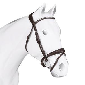 Brida para Caballo de Cuero Genuino sin Bocado de Alta Calidad |   Acolchado Suave |   Equipo Ecuestre de Carreras Personalizable |   Mejor Precio - Product Image 1