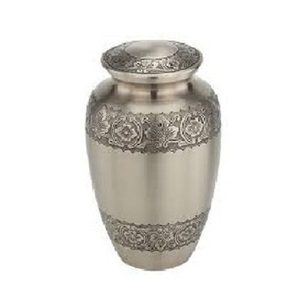 Urnas metálicas de estilo antiguo para cenizas de adultos, recuerdo conmemorativo, urnas metálicas con acabado vintage para seres queridos. - Product Image 3