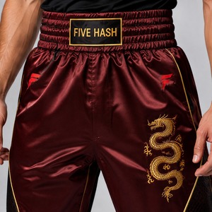 Pantalon de kick-boxing professionnel avec coutures renforcées, confort léger et durabilité accrue pour les athlètes actifs - Product Image 4