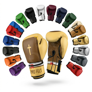 Guantes de Boxeo OEM de Último Diseño con Diseño Cruzado para Entrenamiento Profesional y Sparring, Guantes Duraderos y Cómodos - Product Image 1