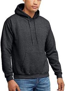Sudadera de Invierno para Hombre, Corte Regular, 100% Algodón, Forro Polar, Cierre de Cremallera, Estampado Digital Sólido - Product Image 1