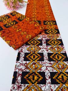 Export Quality Nigerian African Wax Print Ankara Cotton <b>Fabric</b> for Clothing Production South Africa - Product Image 4
