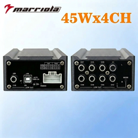 Amplificateur audio de voiture 4 canaux en promotion, 45Wx4, classe AB, pleine gamme, avec SNR 91dB, système audio pour voiture