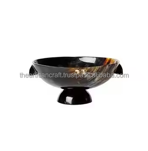 Cuenco de cuerno Vintage para cocinas tradicionales Heritage Craftsmanship y vajilla natural de Artisan Craft - Product Image 1