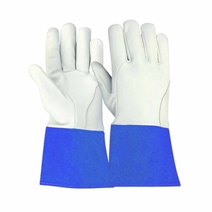 Guantes de Soldadura TIG de Cuero Vacuno de Alta Calidad, Suaves y Cómodos, Resistentes al Fuego y a las Llamas, Ideales para Barbacoa - Product Image 5