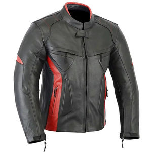 Chaqueta de Motociclismo de Cuero Genuino 100% de Alta Calidad con Diseño Moderno y Parche Bordado Personalizado - Product Image 4