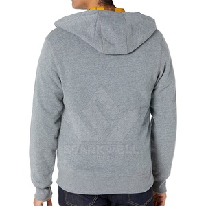 Lightweight Zip Hoodie for Men 100% Cotton Breathable Fabric Eco-Friendly Casual Streetwear Daily Use Regular Fit Comfort Wear - Product Image 4