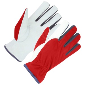 Guantes de Trabajo de Cuero Vacuno Resistente de Alta Calidad, Protección para Manos, Seguridad en la Construcción, Conducción - Product Image 1