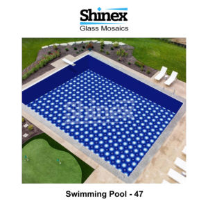 Azulejos de Piscina Estilo Mosaico con Acabado Brillante para Mejorar los Pisos, Paredes y Líneas de Agua de Piscinas de Villas - Product Image 4