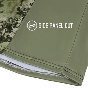 เสื้อผ้าตกปลาแบบกันน้ำพิมพ์ลายตามสั่ง MOQ ต่ำ ป้องกันแสงแดด ผลิตจากผ้าสแปนเด็กซ์/โพลีเอสเตอร์ พร้อมฮู้ดและหน้ากากปิดหน้า - Product Image 4