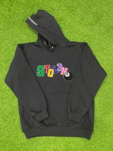 Sweat à capuche unisexe de haute qualité avec impression en relief, 100% coton molletonné 450 GSM, vente en gros - Product Image 3