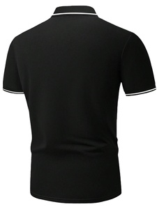 Notre polo est lavable en machine et conçu pour résister aux rides, ce qui rend les tissus respirants de haute qualité - Product Image 4