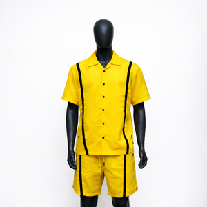 High Quality 100% Cotton Summer Breathable Unisex Oversized Custom Heavy Weight T-Shirt and Shorts Two-Piece <b>Set</b> - Product Image 6