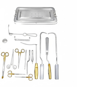 Ensemble de chirurgie plastique avec porte-aiguilles et instruments délicats pour interventions faciales, ensemble complet de chirurgie plastique à vendre - Product Image 4