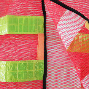 Nuevo Chaleco de Seguridad Reflectante de Alta Visibilidad ANSI Clase 2 Transpirable e Impermeable con Luz LED y Logotipo Personalizado - Product Image 6